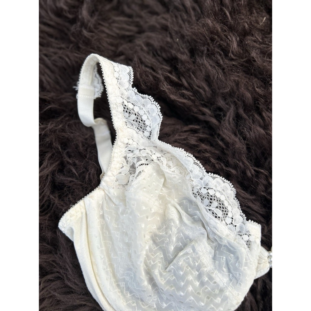 Valentino Vintage Lace‎ Bra and Panty Set Lingerie Intimates Bridal Ivory - Picture 2 of 11